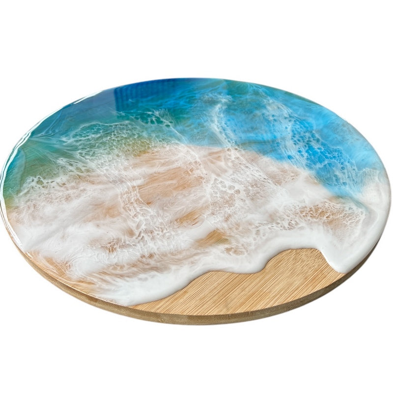 Coastal Resin Lazy Susan