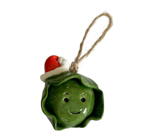 Handmade Ceramic Christmas Sprout Decoration