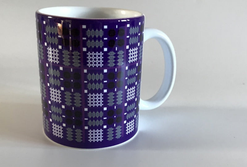 Welsh Tapestry Mugs & Coaster Set