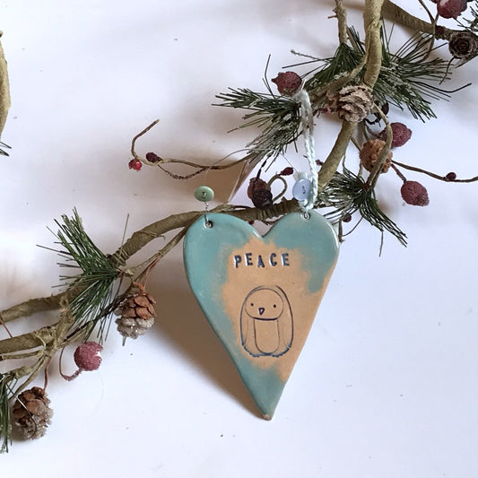 Peace Christmas Decoration