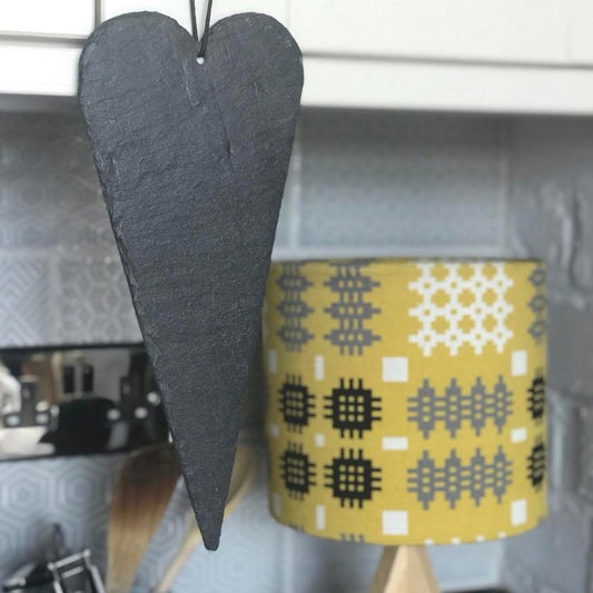 Slate Hanging Heart