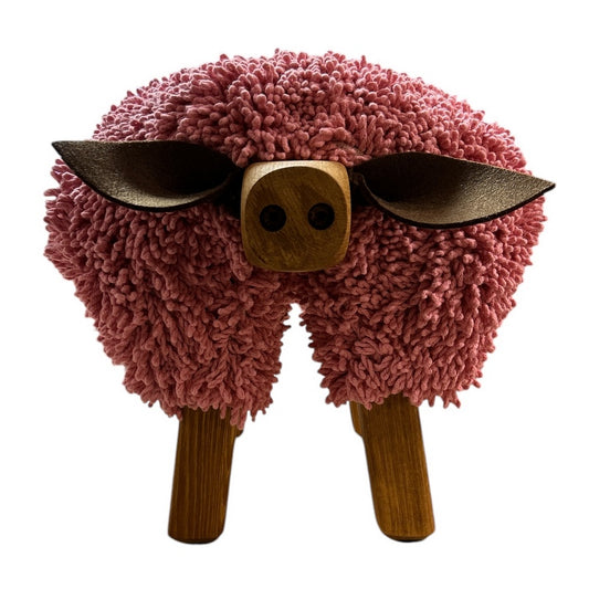 Ewemoo Pink Pig Foot Stool