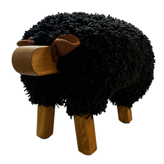 Black Sheep Foot Stool