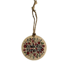 Load image into Gallery viewer, Nadolig Llawen Wooden Christmas Decoration
