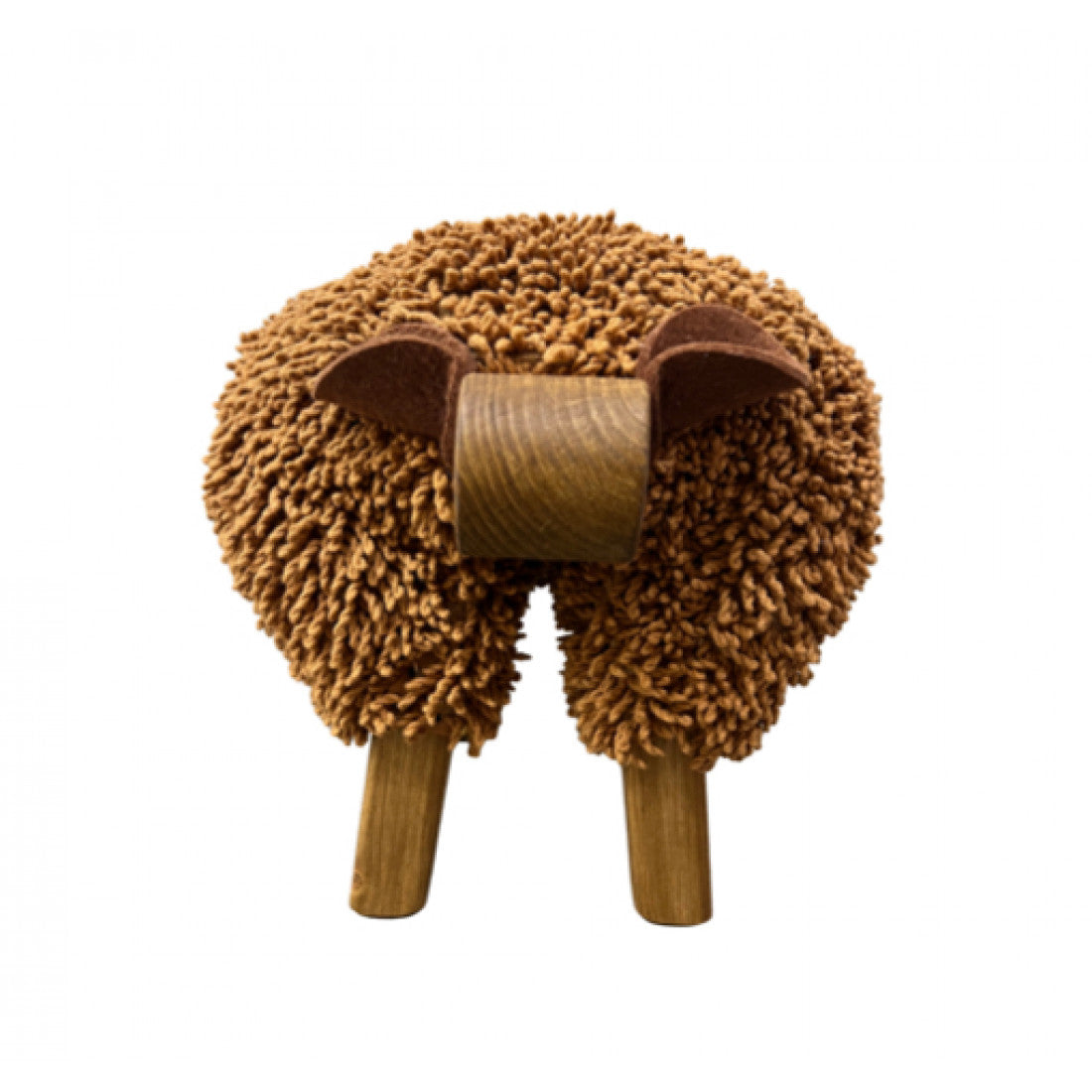 Caramel Ewemoo Sheep Foot Stool