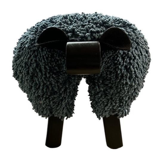 Ewemoo Light Blue Sheep Foot Stool