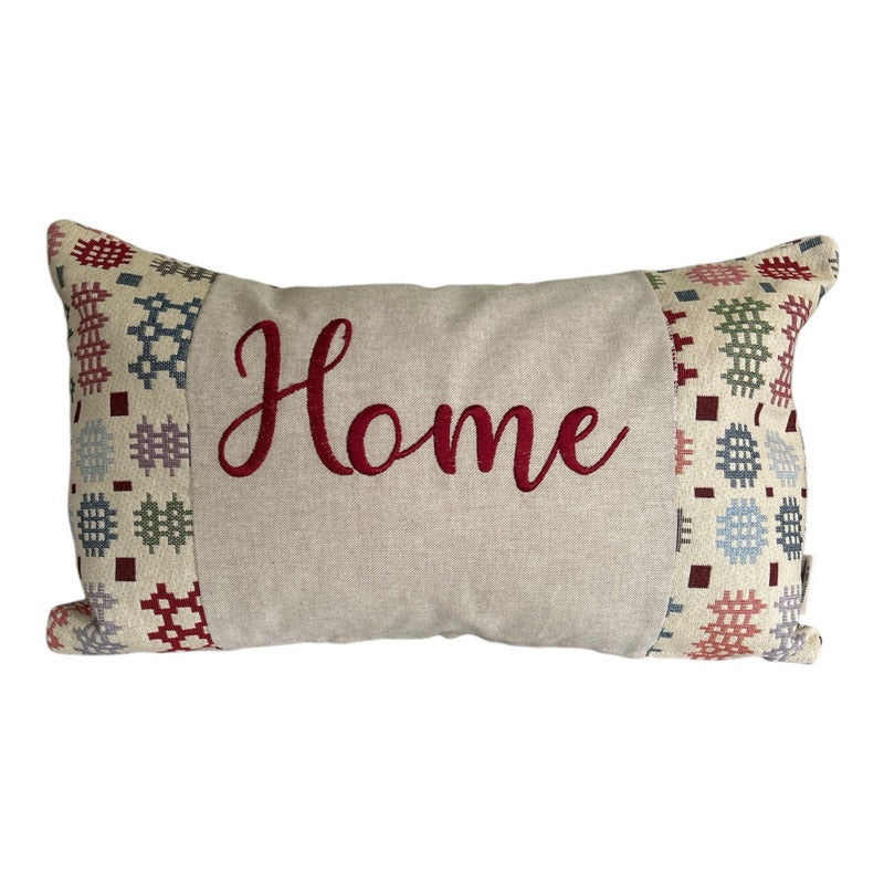 Welsh Cream Tapestry Home Cushion