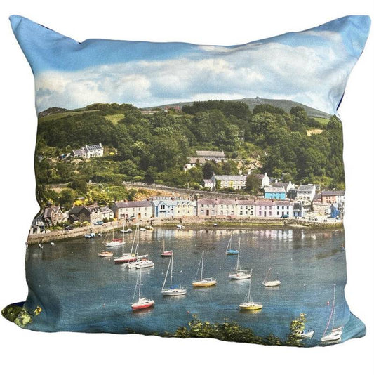 Fishguard Scene Cushion