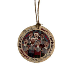 Load image into Gallery viewer, Wooden Christmas Choir Decoration
