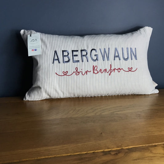 Abergwaun Location Cushion