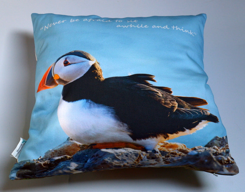 Puffin Cushion