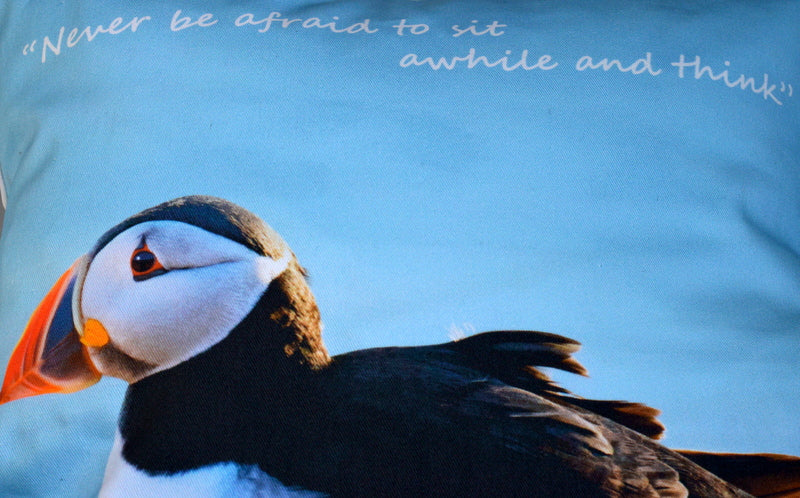 Puffin Cushion