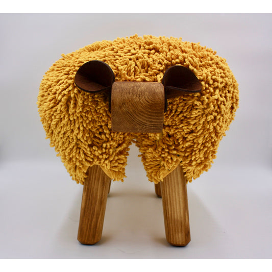 Mustard Ewemoo Foot Stool